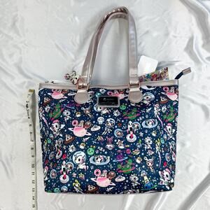 Tokidoki x Ashlyn Anne Galactic Space Cosmo Asia Limited 2018 Tote Bag Purse NWT